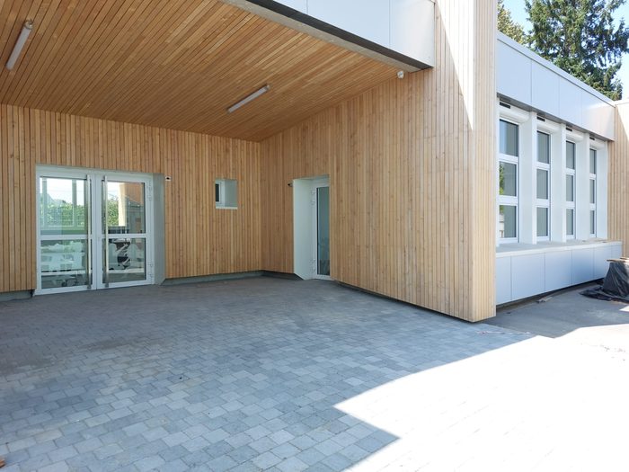 Un bâtiment de l'école Jacques Brel reparti à neuf